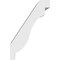 Ekena Millwork 5-in. W x 8-in. D x 12-in. H Copenhagen Architectural Grade PVC Knee Brace BRCP05X08X12CHG - alternate 4
